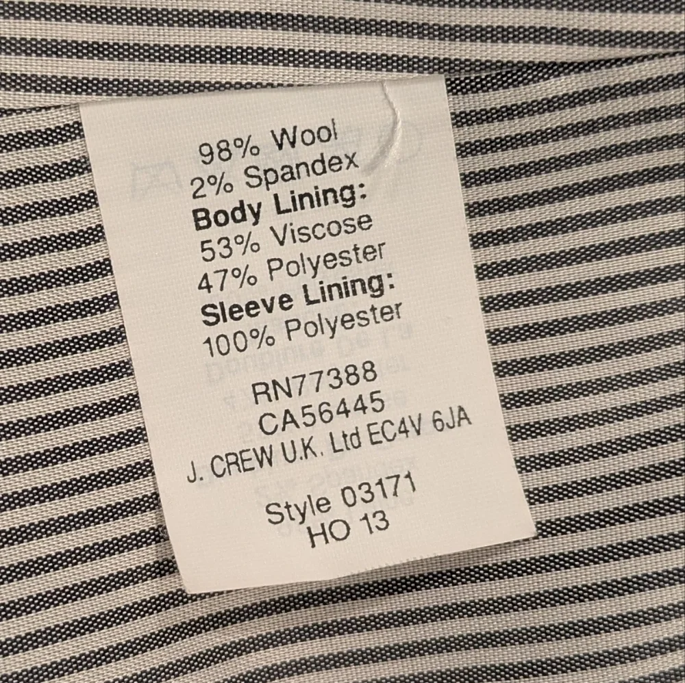 J. Crew crew navy